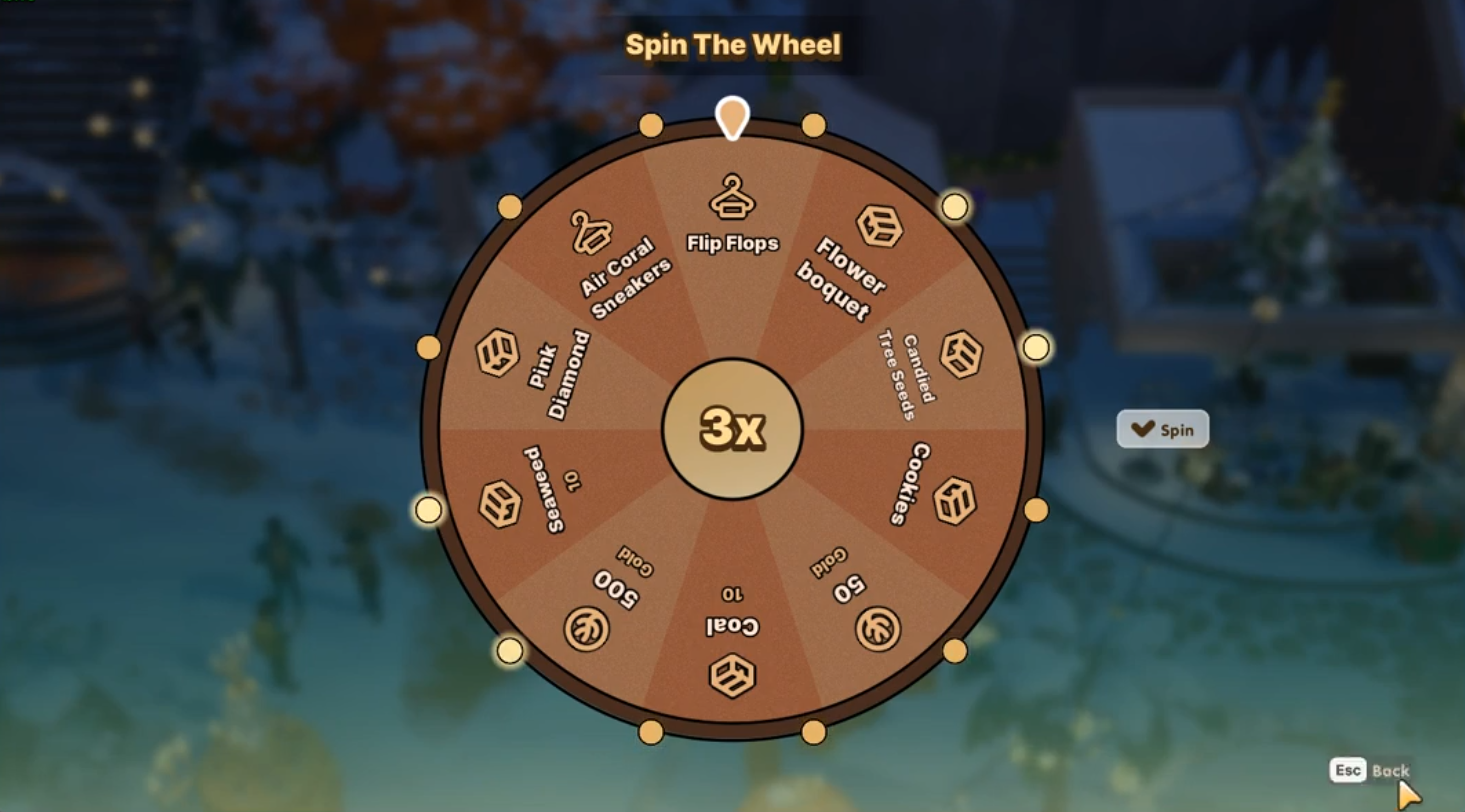 Spin the Wheel - Coral Island